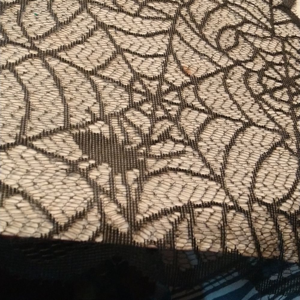 Two Lacy Spider Table Runners....NEW - Picture 4 of 5